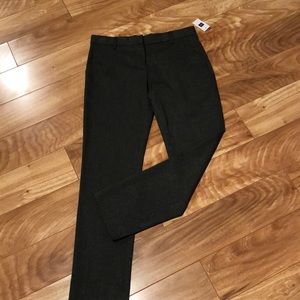 Grey straight leg pants